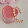Retro pearl open bracelet