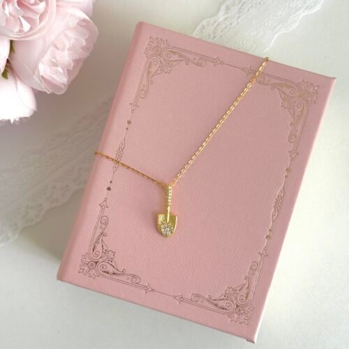 IMG_2505 2 s925 sterling silver gold shovel necklace