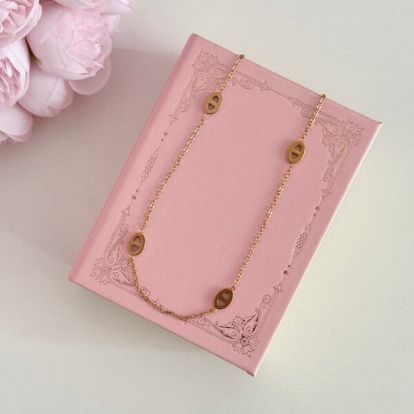 Colorfast Pig Nose Necklace