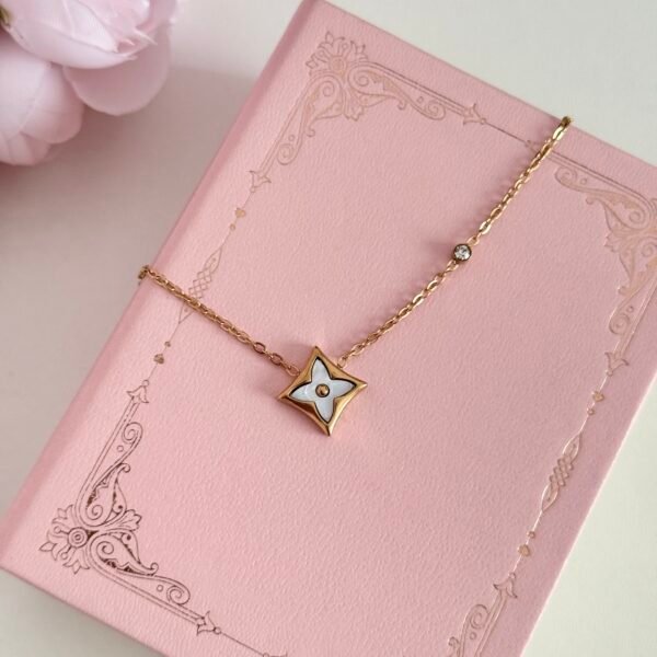 Colorfast Mother-of-Pearl Necklace