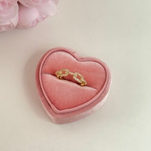 IMG_3059 Gold chain star ring