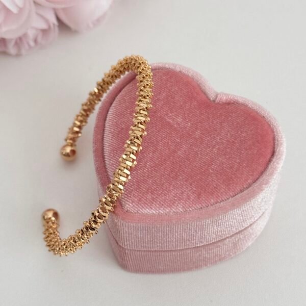 18K Brass Sparkling Bracelet